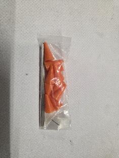Man Kung - Blaaspijp Pijltjes Oranje 10 Stuks